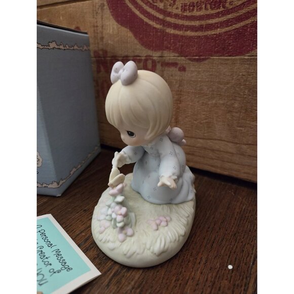 Vtg Precious Moments "God Bless You For Touching My Life" PM-881 Members Only - Picture 6 of 13
